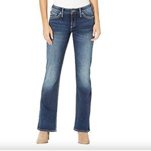 Silver Jeans Suki Mid-Rise Curvy Fit Bootcut Jeans